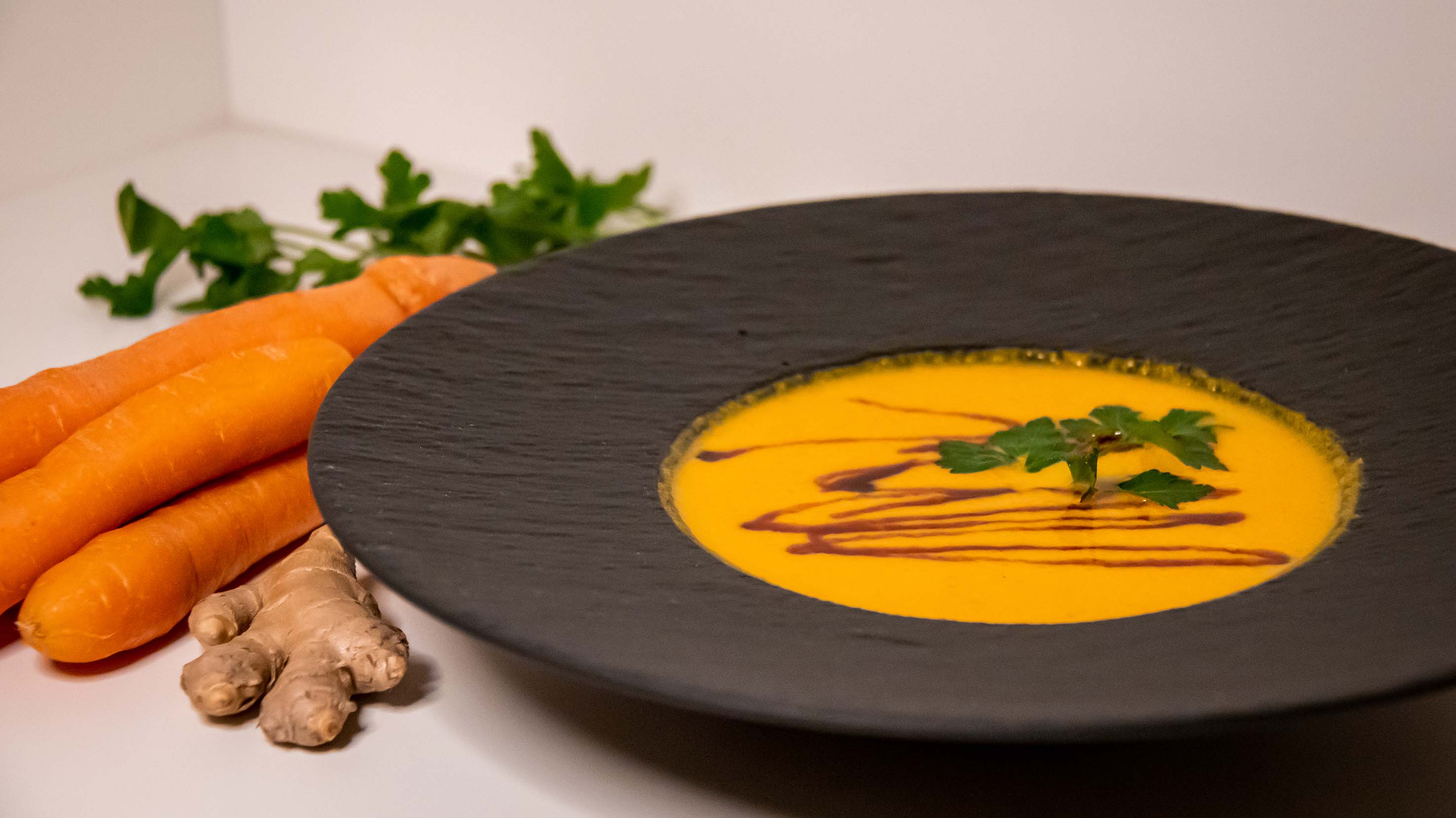 Möhren-Ingwer Suppe